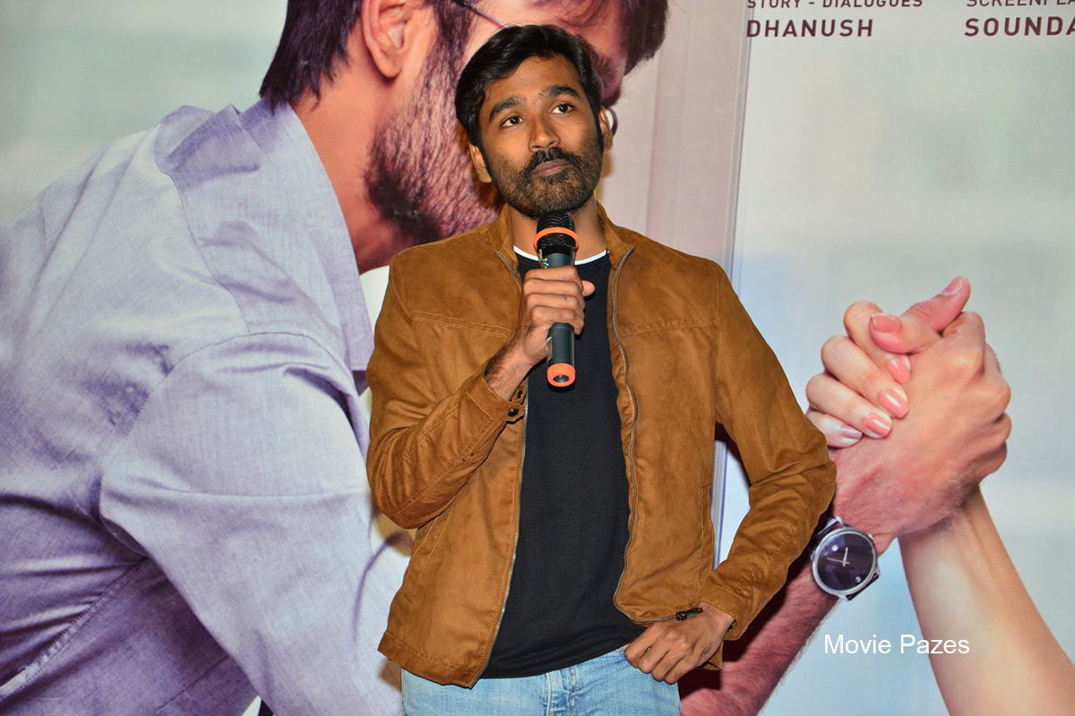 Dhanush at VIP 2 Movie Press Meet